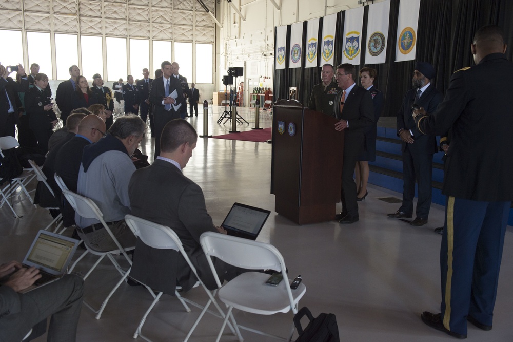 SD attends NORTHCOM Change of Command