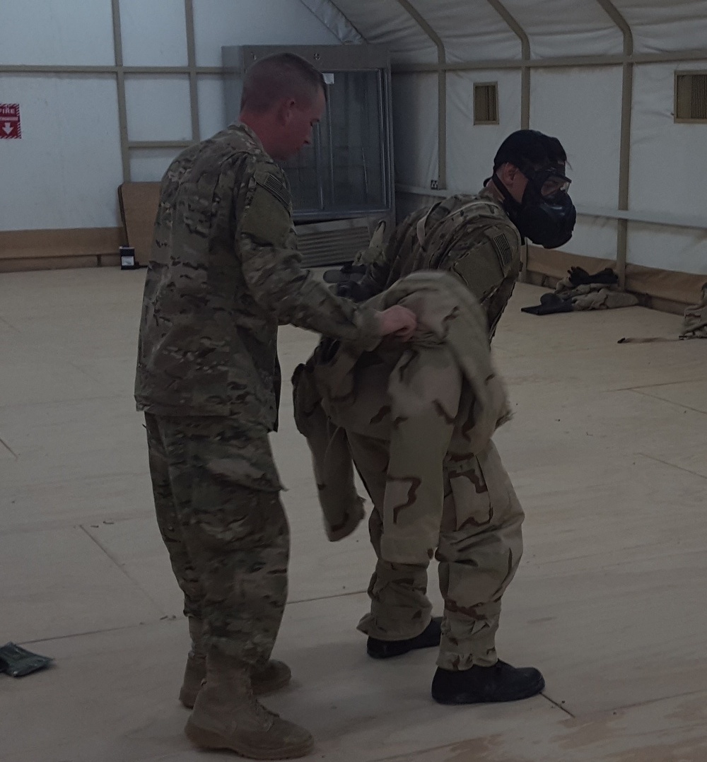 Task Force Strike personnel orchestrate movement into Operation Inherent Resolve