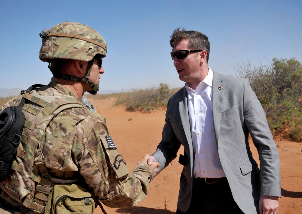 Secretary of the Army visits NIE 16.2