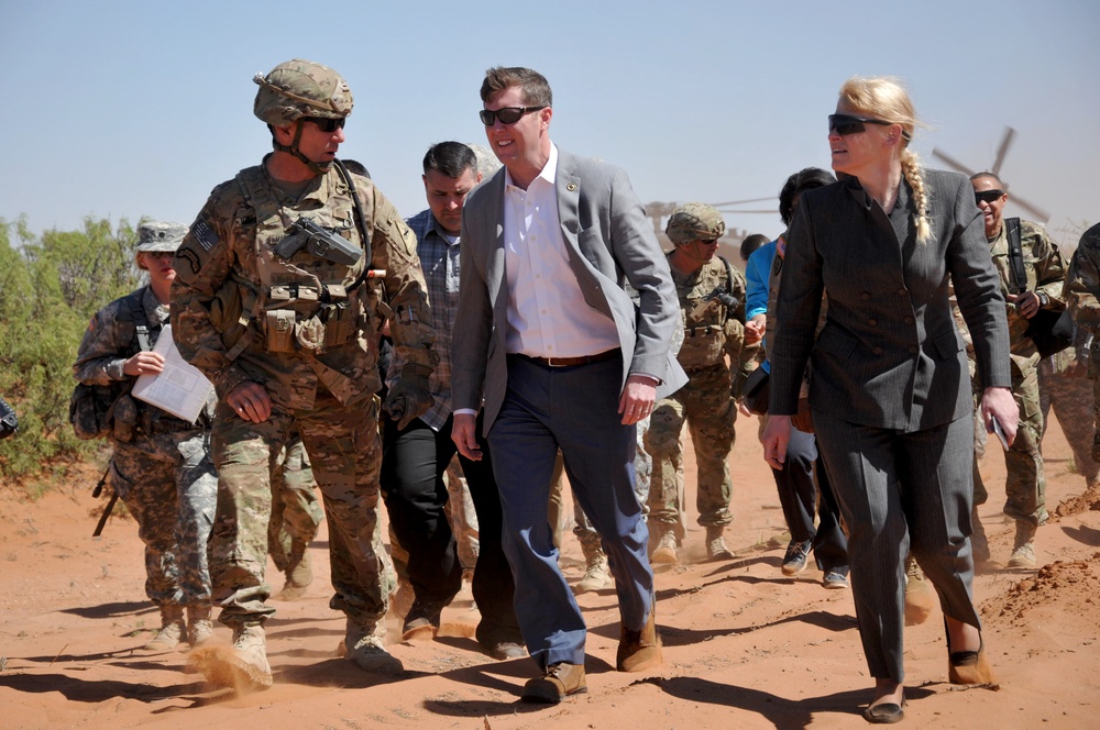 Secretary of the Army visits NIE 16.2