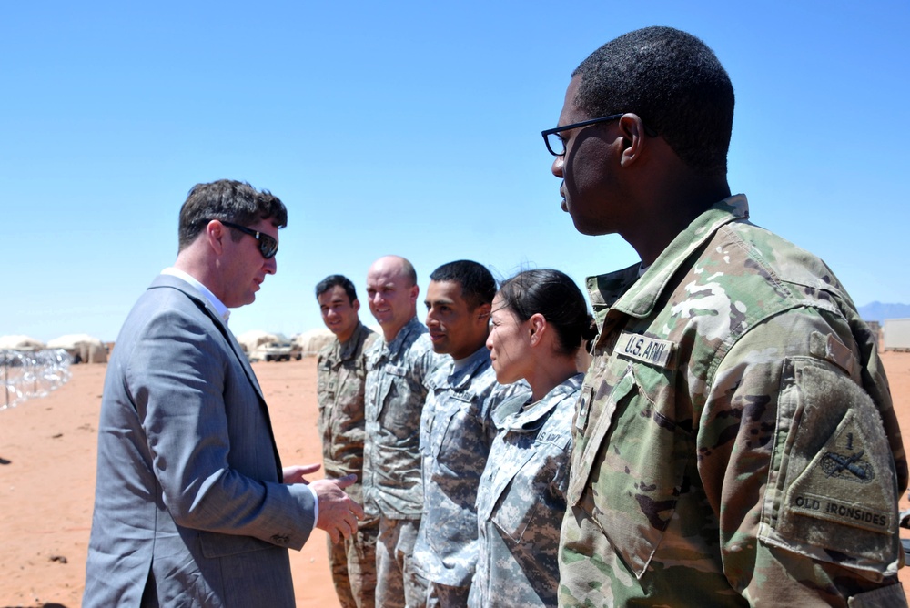 Secretary of the Army visits NIE 16.2