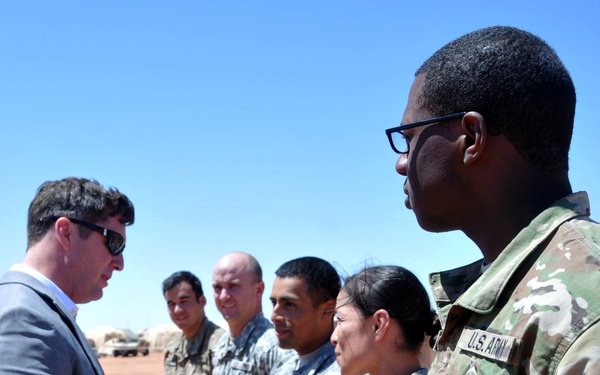 Secretary of the Army visits NIE 16.2