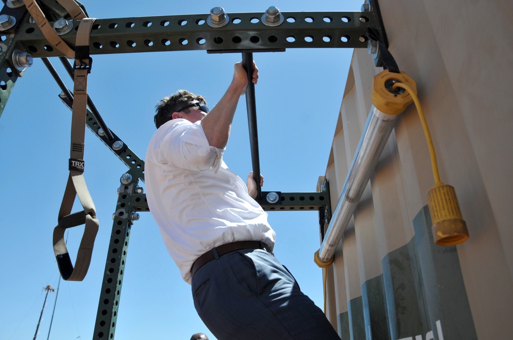 Secretary of the Army visits NIE 16.2