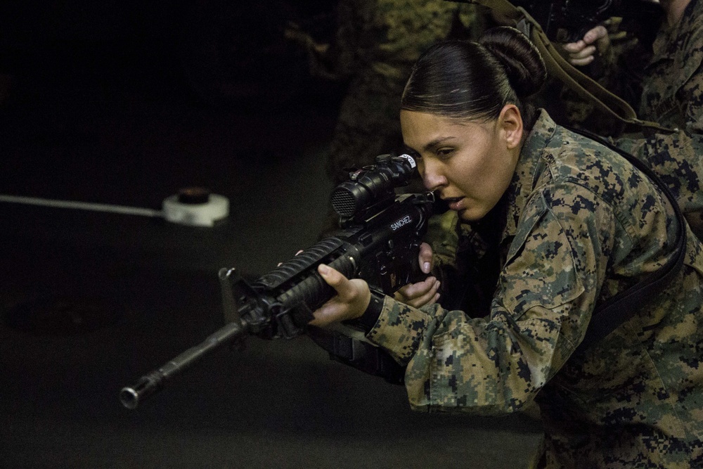22nd MEU FET Trains Aboard Wasp