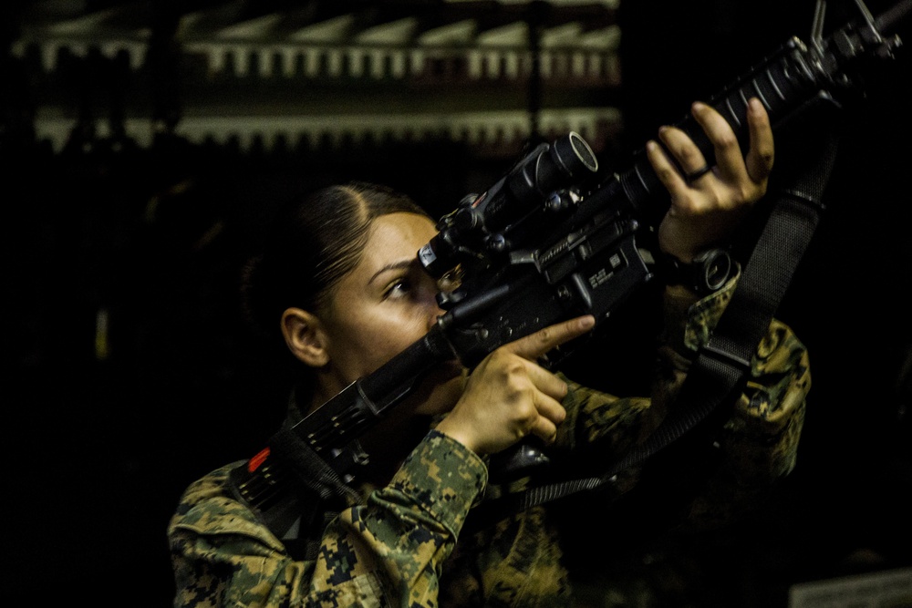 22nd MEU FET Trains Aboard Wasp