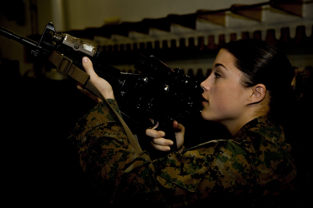 22nd MEU FET Trains Aboard Wasp