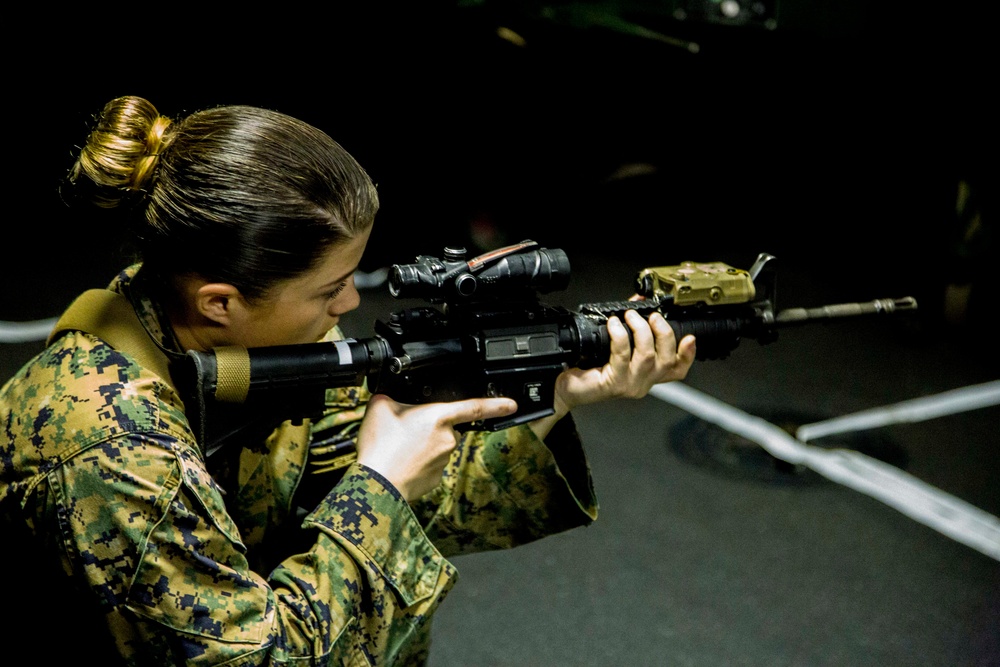 22nd MEU FET Trains Aboard Wasp