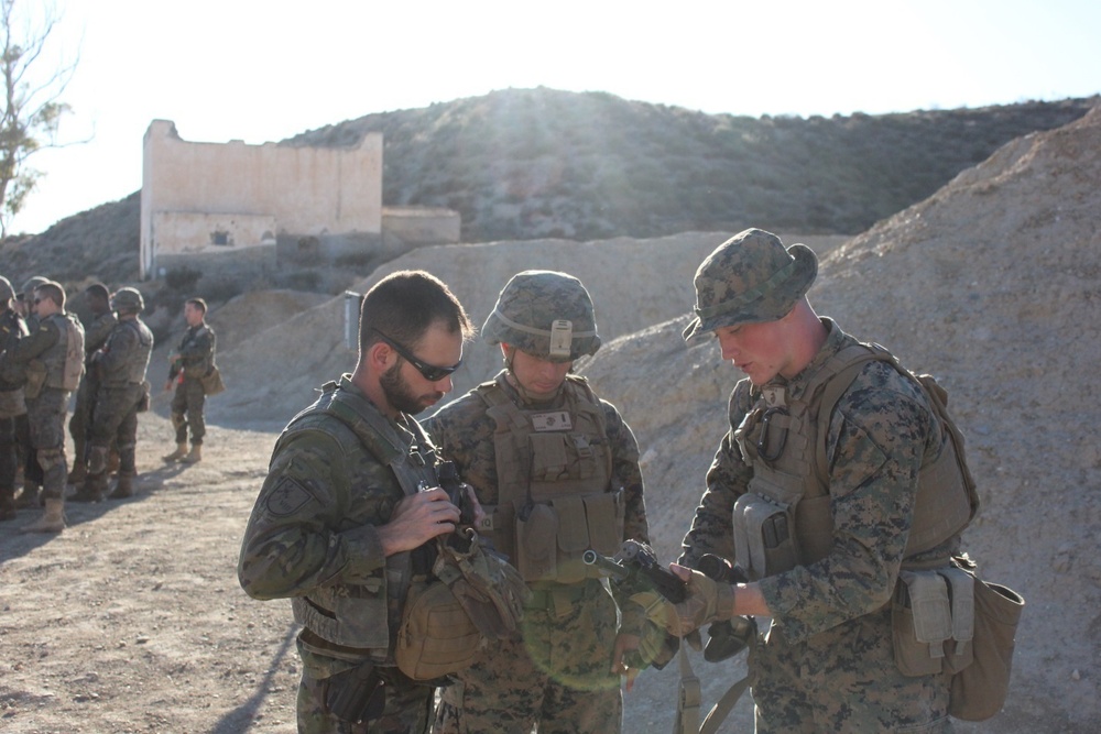 Marines, Spanish Legion Brigade complete training