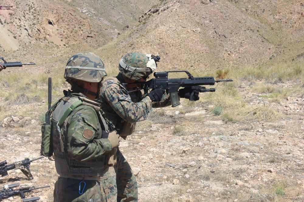 Marines, Spanish Legion Brigade complete training