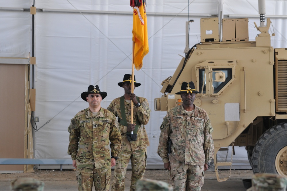 Task Force Heavy Cav transfers mission to Task Force Dragon