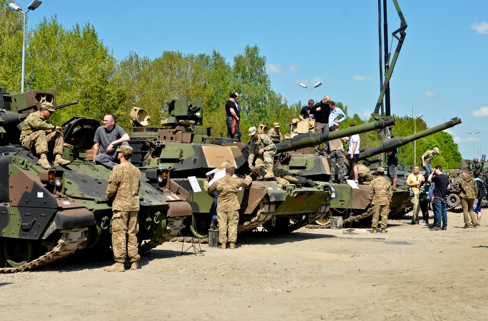 A Celebration of 70 Years of Military Training in Drawsko Pomorskie Poland