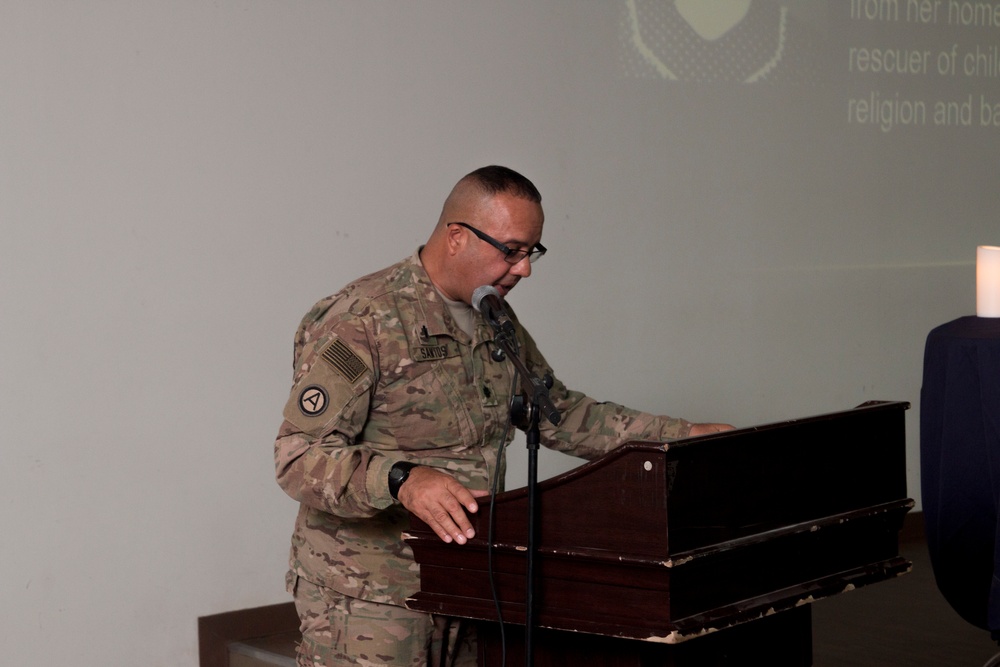 Camp Buehring Soldiers look back at the Holocaust