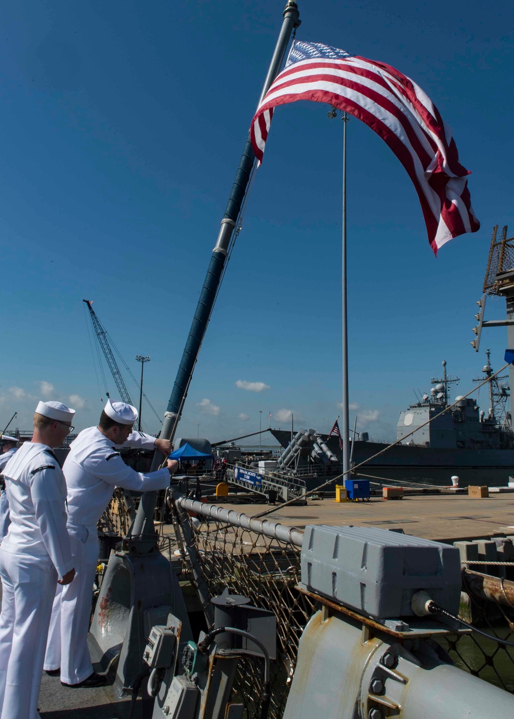 USS Stout Deploys