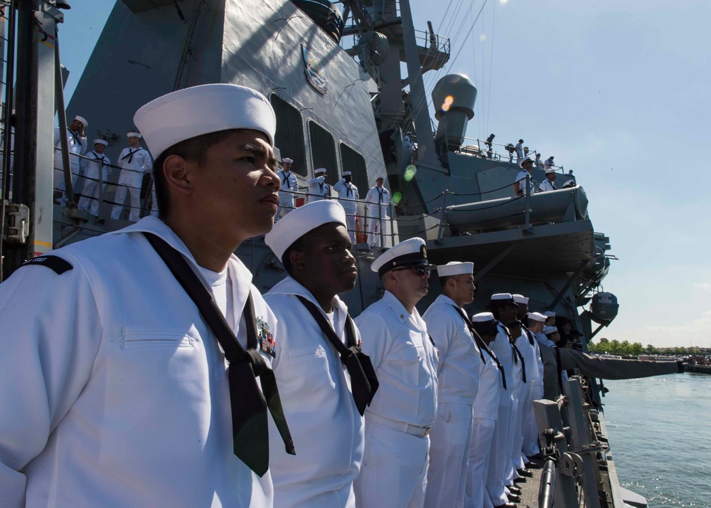 USS Stout Deploys