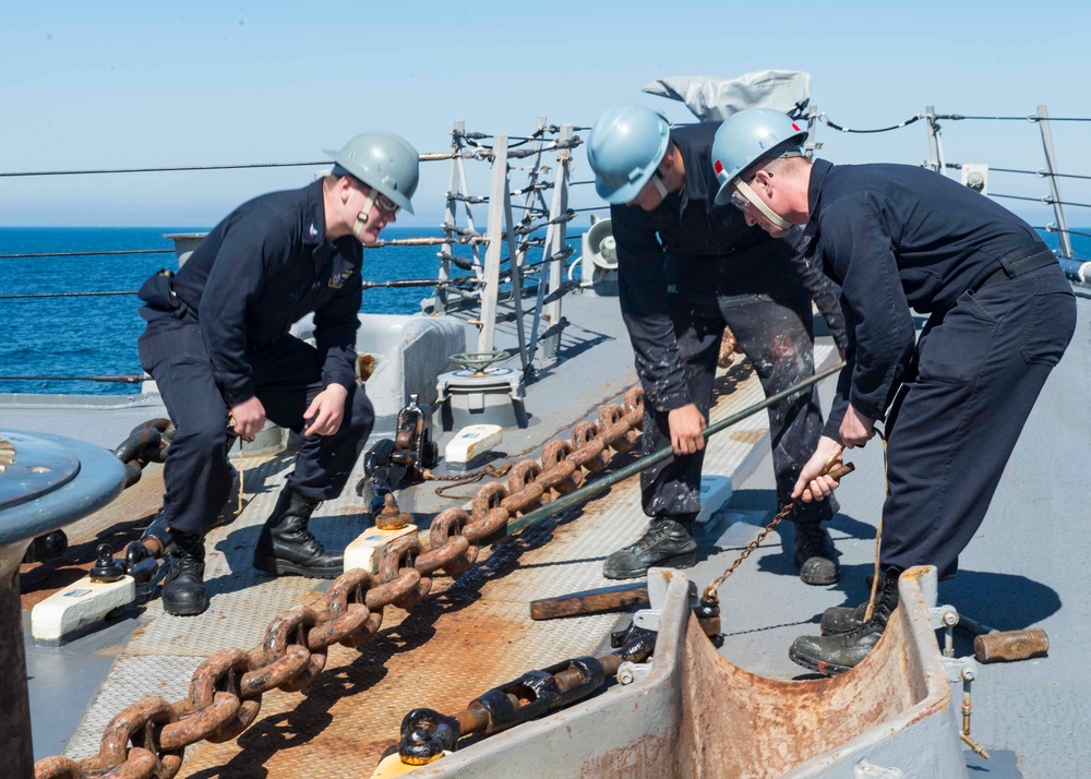 USS Stout Deploys