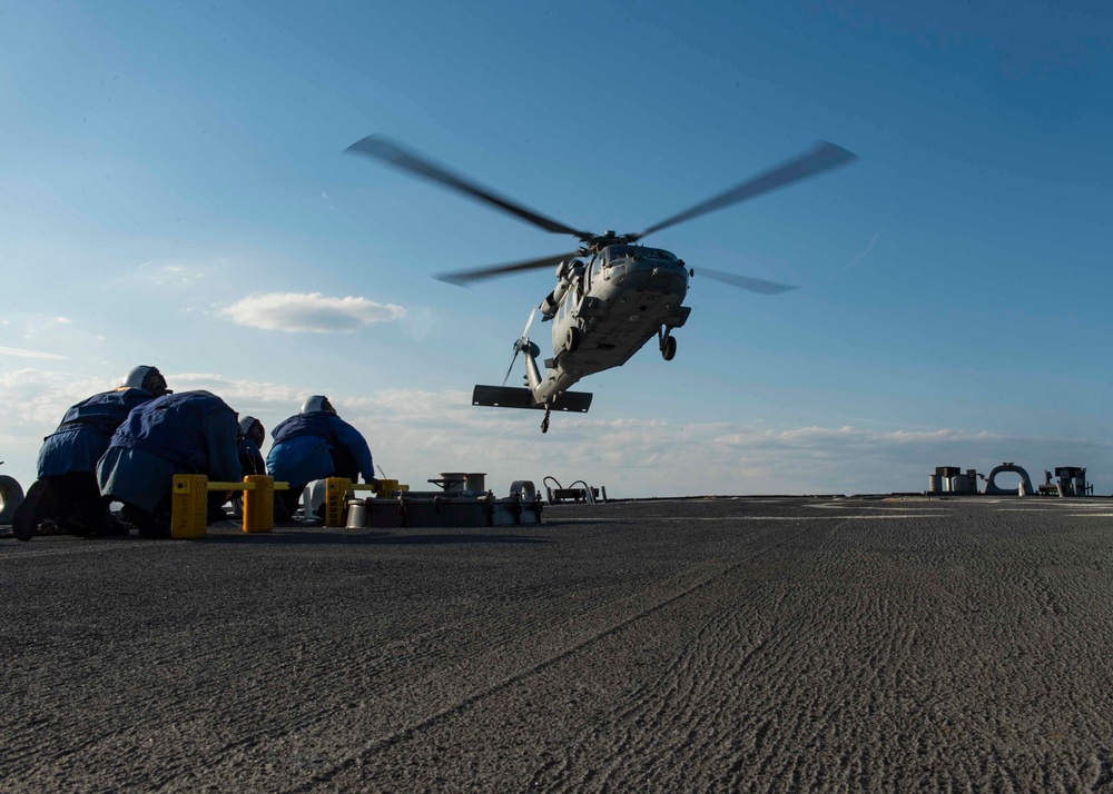 USS Stout Deploys