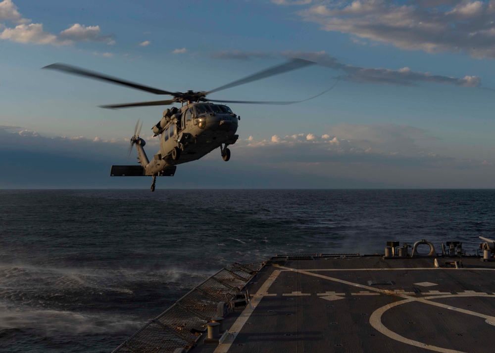 USS Stout Deploys