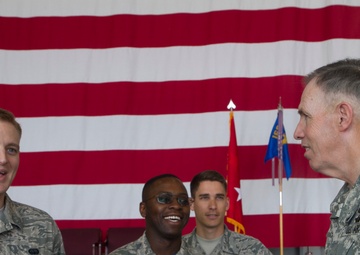 South Carolina National Guard Command Sergeant Major Brickley travels state