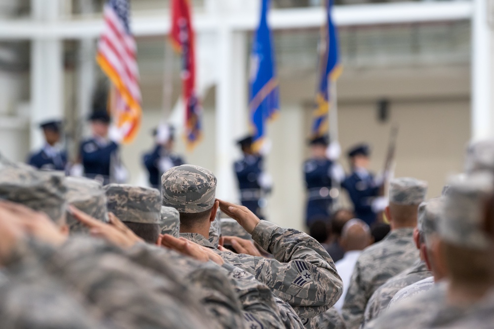 Change of Command in Memphis, TN