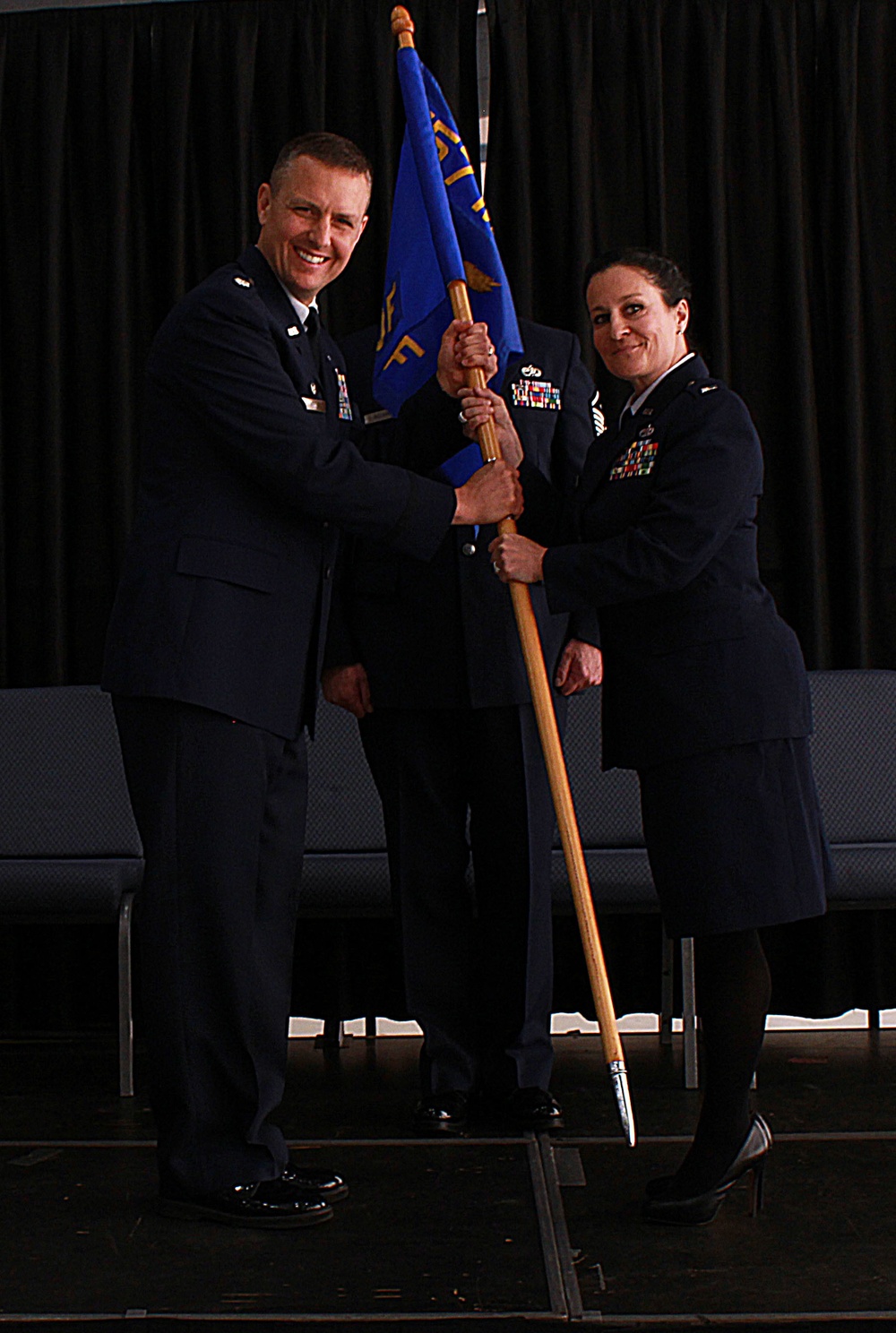 1st Lt. Melinda Fuller Takes Command of