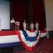 Cmdr. Thompson gives his remarks during the USS Chicago change of command May 12