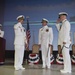Cmdr. Brian Turney relieves Cmdr. Lance Thompson as commanding officer of USS Chicago (SSN 721) during a ceremony May 12