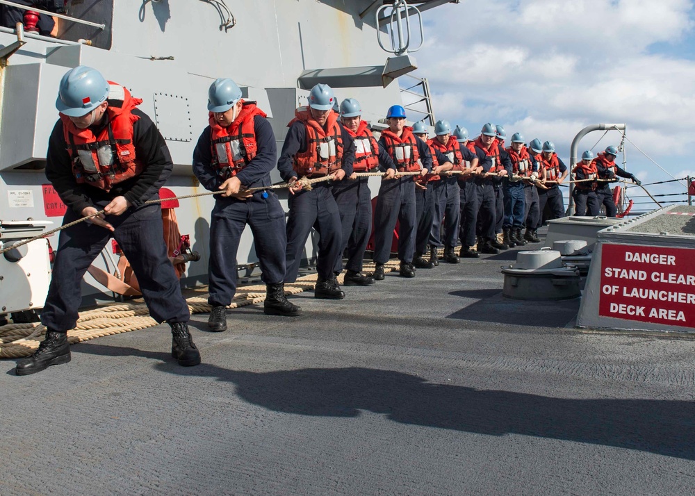 USS Stout Deployment 2016