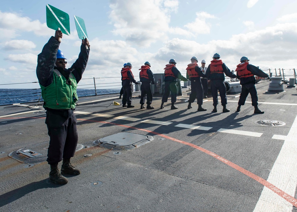 USS Stout Deployment 2016