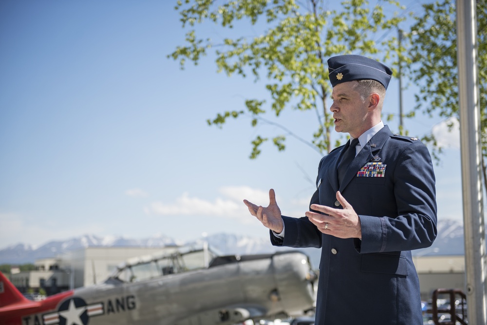 176th Wing public affairs officer promoted