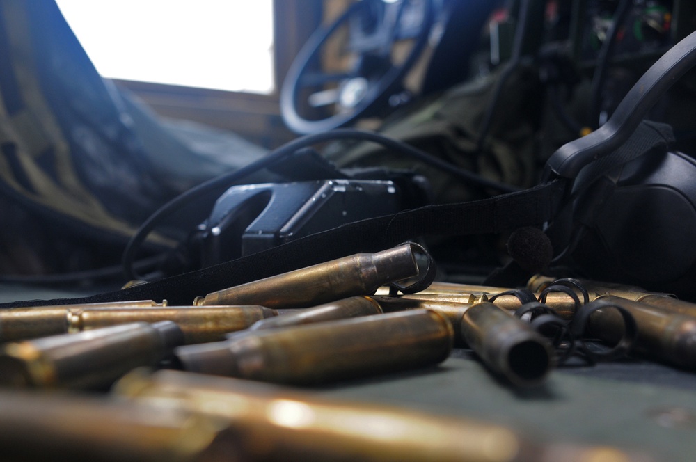 Military Police Company qualifies with gun trucks