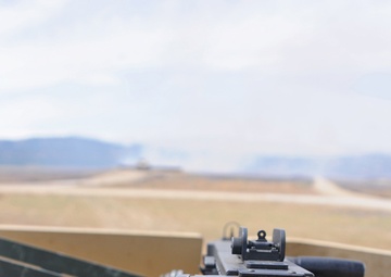 Military Police Company qualifies with gun trucks