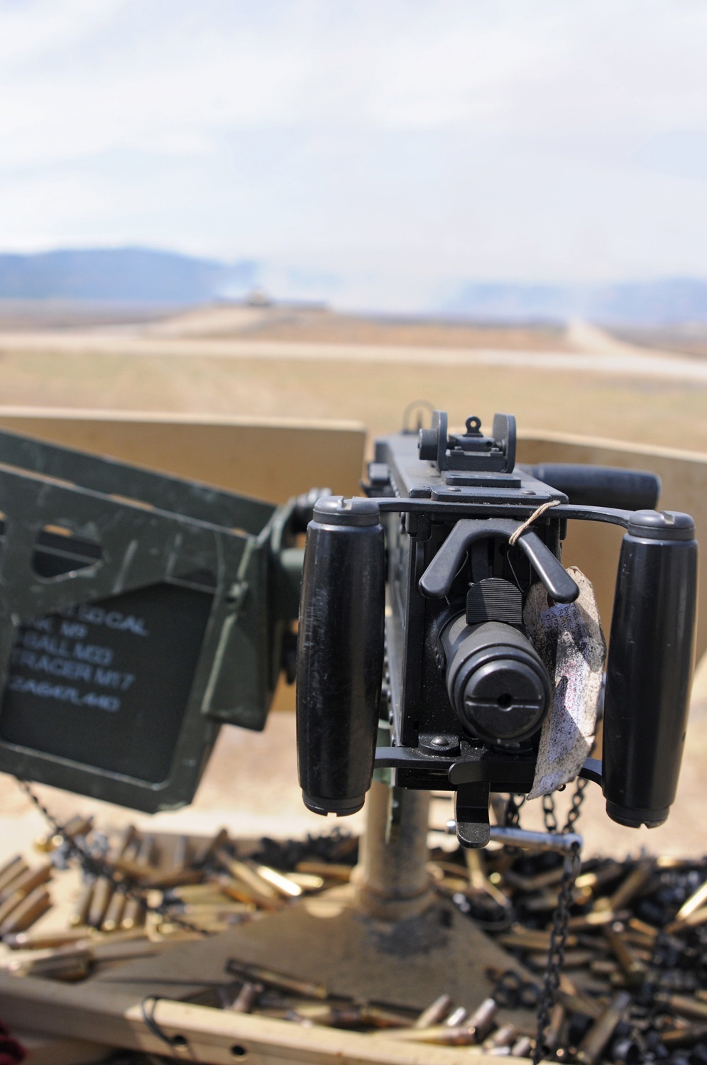 Military Police Company qualifies with gun trucks