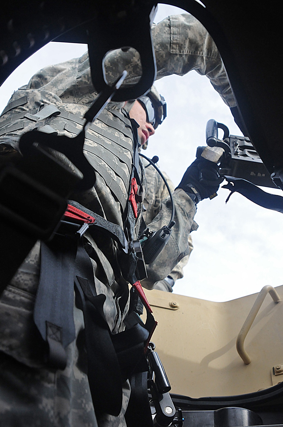 Military Police Company qualifies with gun trucks