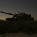 Iraqi soldiers practice M1 Abrams night driving