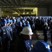 Ford Sailors participate in an Abandon Ship Drill