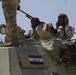 Iraqi soldiers conduct training with M1 Abrams tank