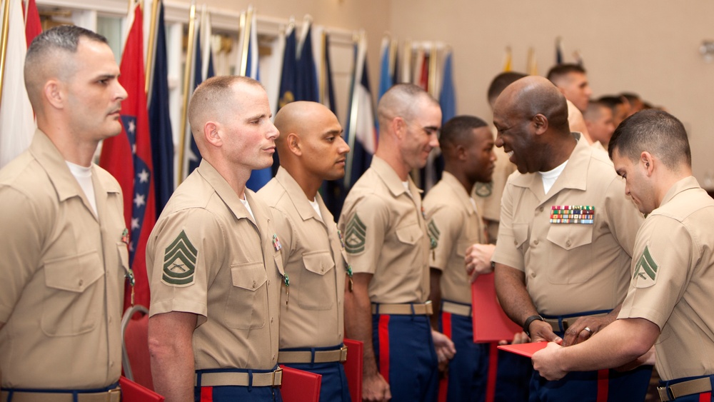 Commandant awards, honors top performing Marines