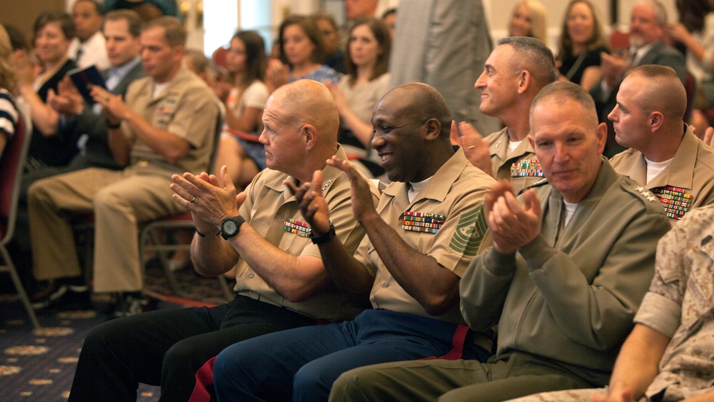 Commandant awards, honors top performing Marines