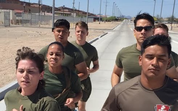 5k Medina and Hug Memorial Run at MCAS Yuma
