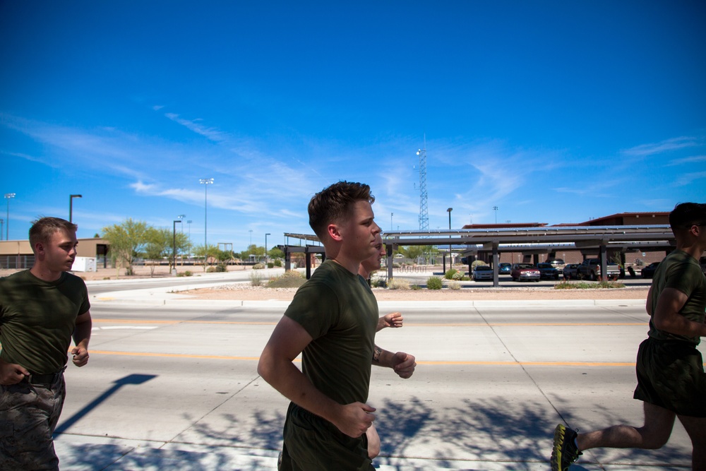 Memorial 5K In Remembrance of Cpl. Medina and LCpl. Hug  at MCAS Yuma