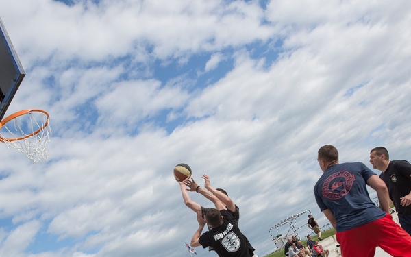 Partner Nations Participate in Sports Day