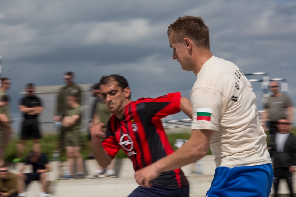 Partner Nations Participate in Sports Day