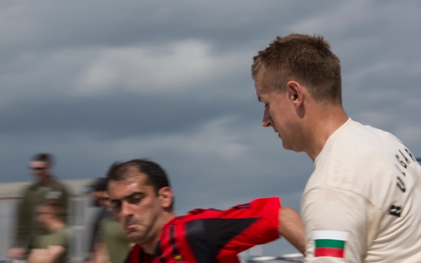 Partner Nations Participate in Sports Day