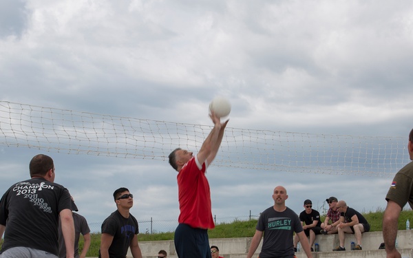 Partner Nations Participate in Sports Day