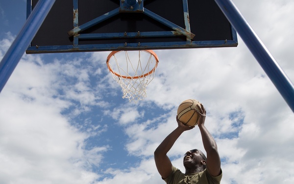 Partner Nations Participate in Sports Day