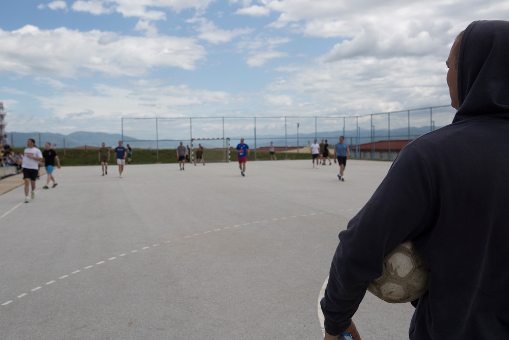 Partner Nations Participate in Sports Day