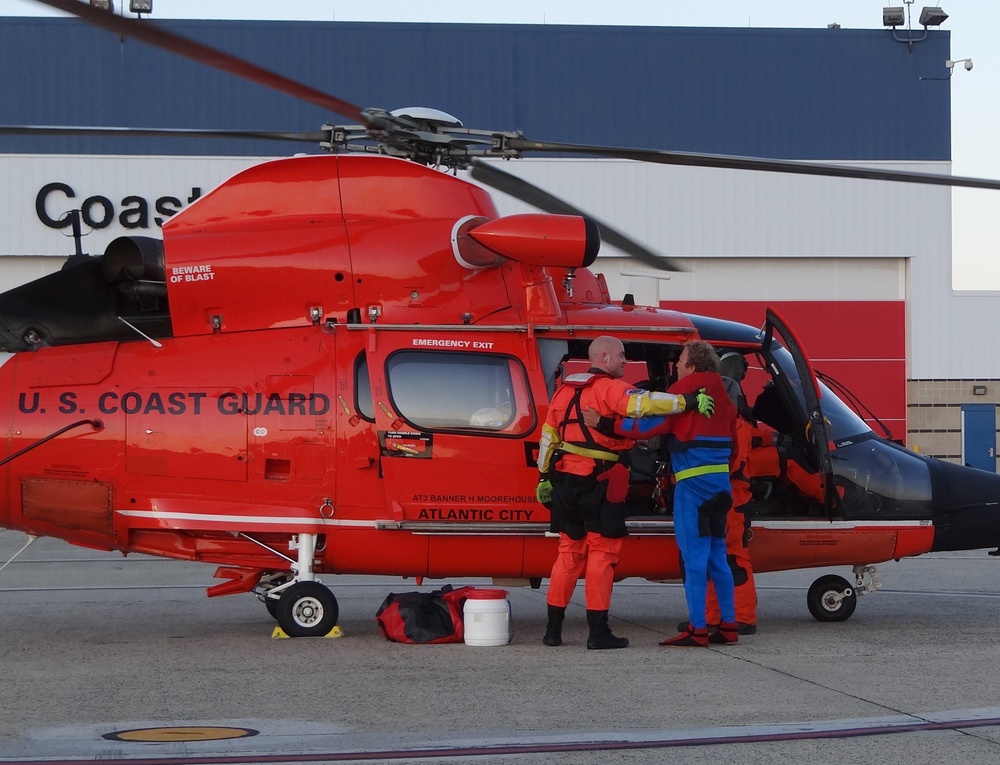 Coast Guard rescues French sailor