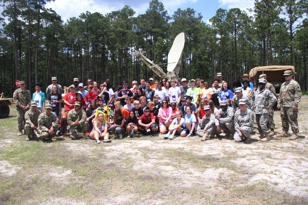 9th BEB welcomes Ralph Chandler students to Fort Stewart