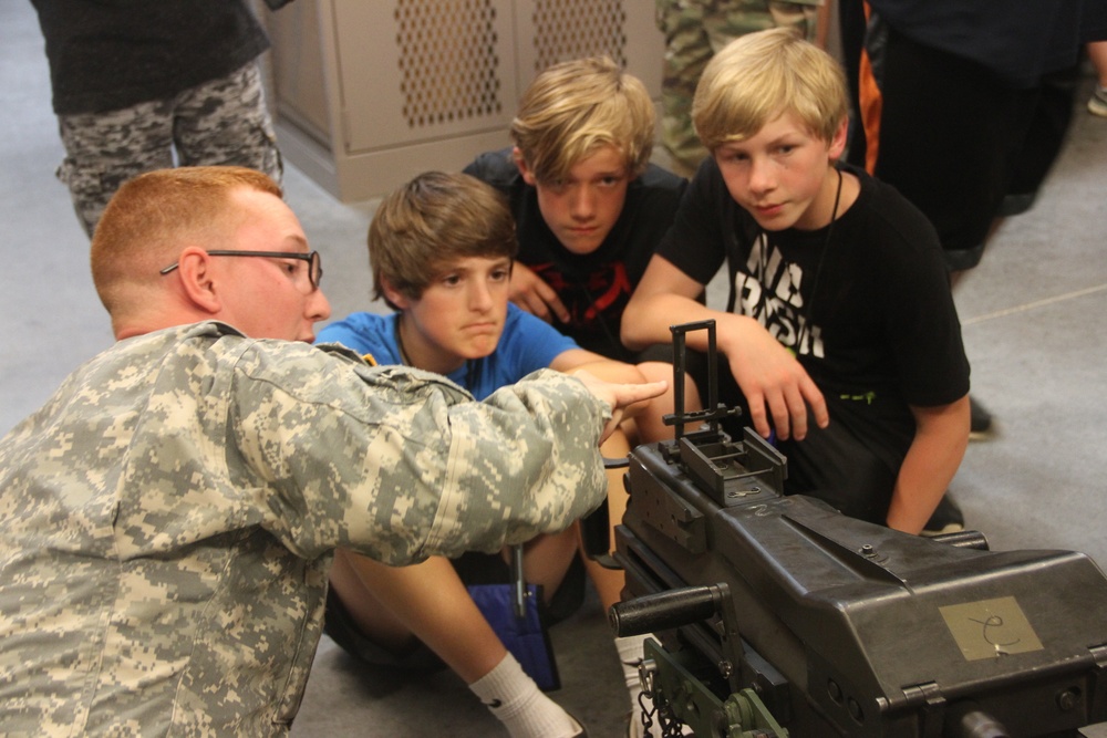 9th BEB welcomes Ralph Chandler students to Fort Stewart