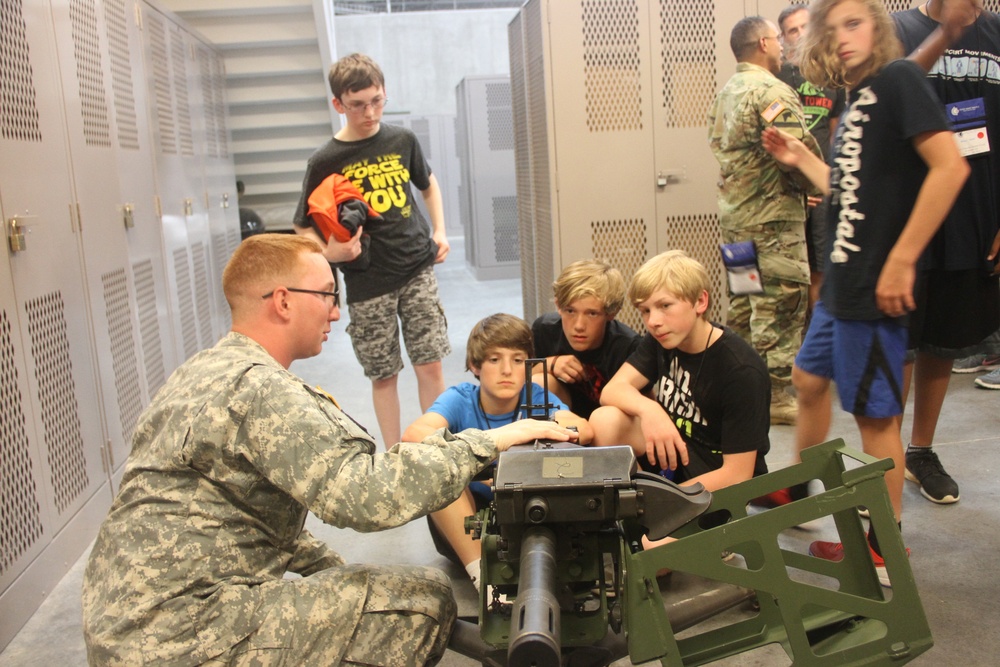 9th BEB welcomes Ralph Chandler students to Fort Stewart